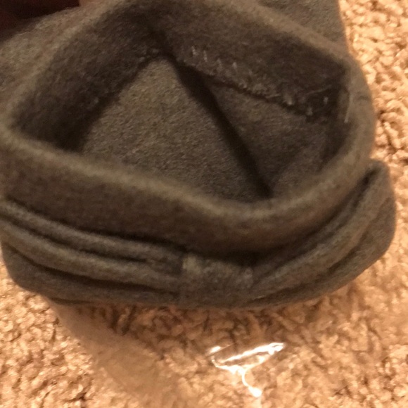 New Fleece Bow Soft Winter Gloves Mittens Gray - Picture 5 of 5